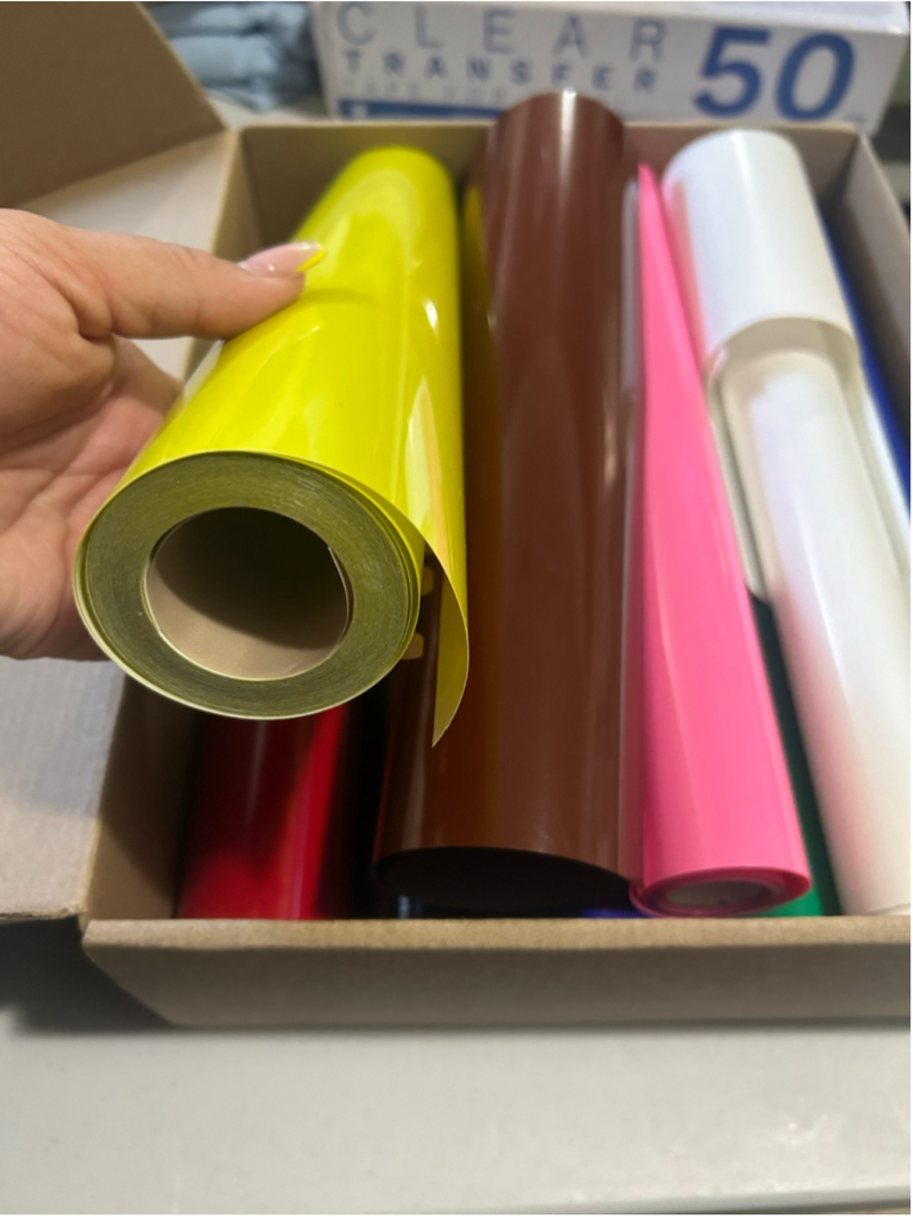 HTV Heat Transfer Vinyl Roll Bundle Multicolor - Picture 2 of 8